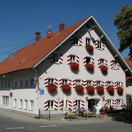 Gasthaus Zur Post Waal Dış mekan fotoğraf