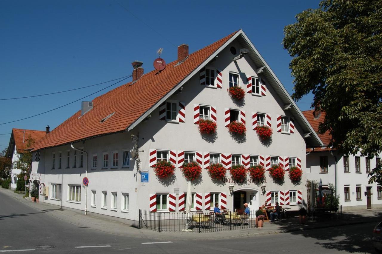 Gasthaus Zur Post Waal Dış mekan fotoğraf